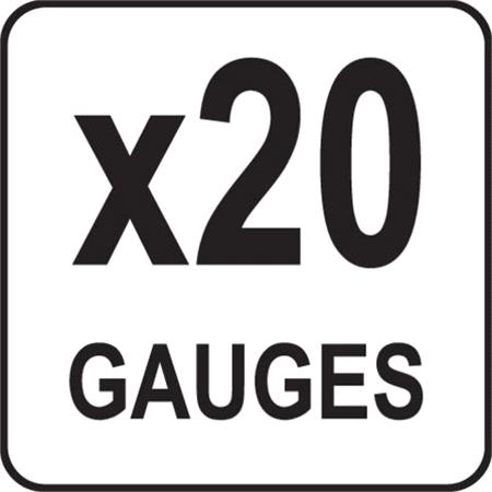FEELER, 20 GAUGES
