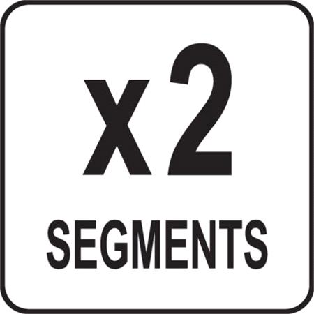 TROLLEY TOOL BOX 2 SEGMENTS