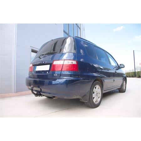 Aragon Swan Neck Ball Towbar for Kia CARENS III 2006 to 2013