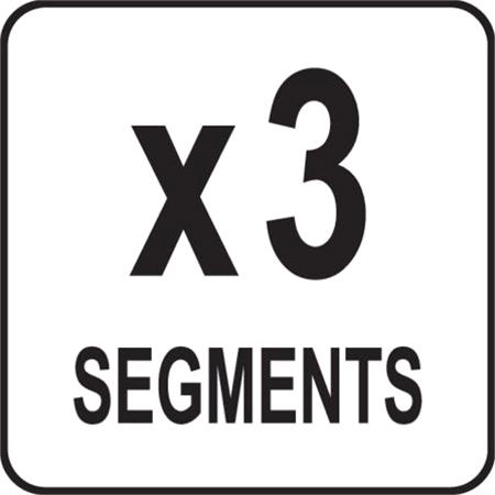 TROLLEY TOOL BOX 3 SEGMENTS