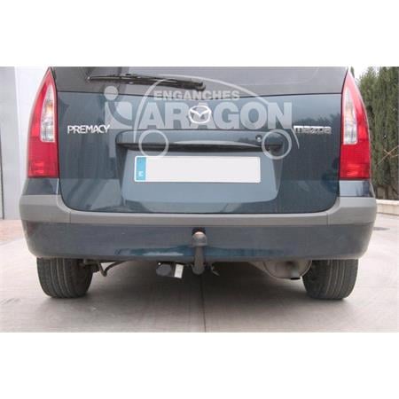 Aragon Swan Neck Ball Towbar for Mazda PREMACY 1999 to 2005