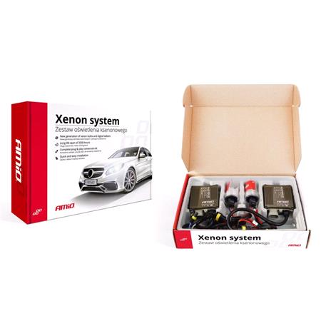 AMIO Xenon Kit with Canbus and H7 6000K Bulbs   Full Set