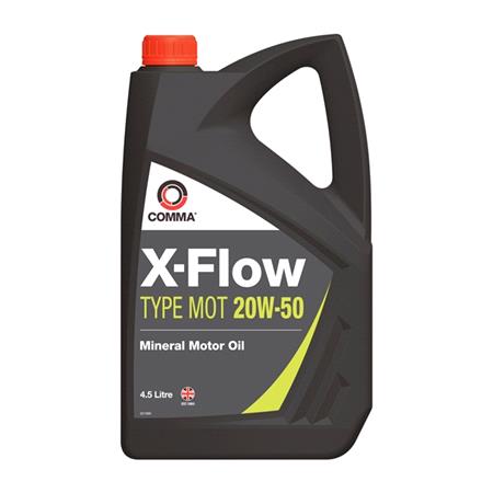 Comma X Flow Type MOT 20W 50   4.5 Litre