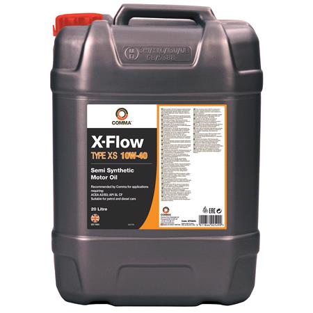 Comma X FLOW TYPE XS 10W40 Engine Oil. 20 Litre