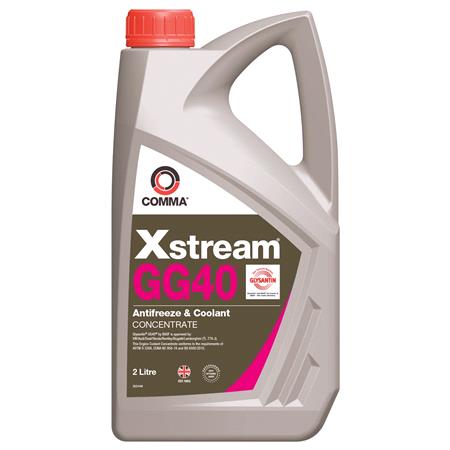 Comma Xstream GG40 Antifreeze & Coolant   Concentrated   2 Litre