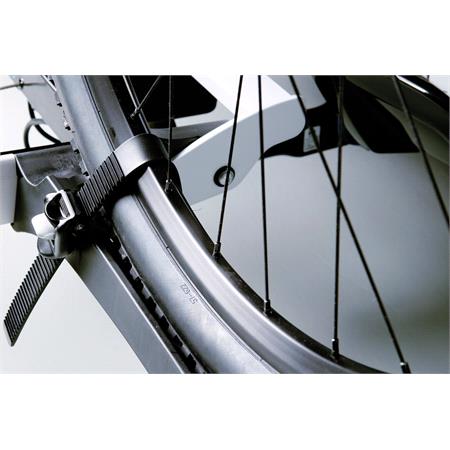 Yakima FoldClick 2 silver tow bar mounted bike rack (e bikes)   2 bikes