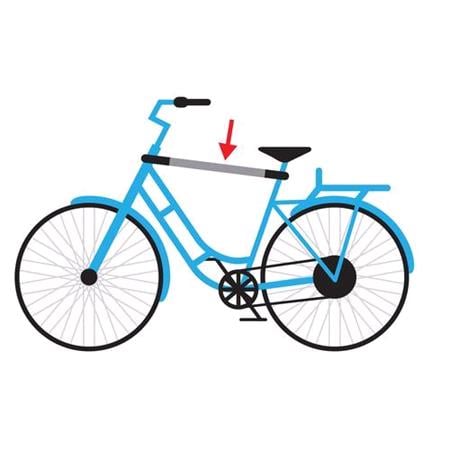 Bicycle frame adaptor
