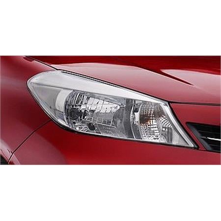 Right Headlamp (Halogen, Takes H4 Bulb, Supplied Without Bulbs, Original Equipment) for Toyota YARIS/VITZ 2012 2014