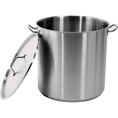 DEEP STOCKPOT W/LID SS 45x45CM 71,6L
