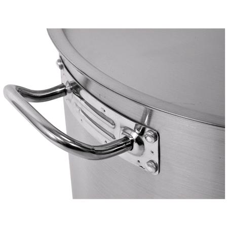 DEEP STOCKPOT W/LID SS 45x45CM 71,6L