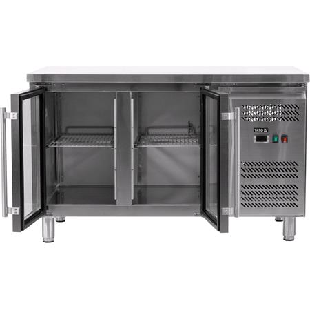 GN COUNTER 2 GLASS DOOR
