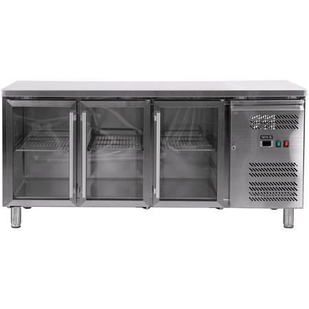 GN COUNTER 417L 3 GLASS DOOR