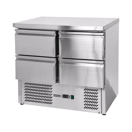 REFRIGERATED COUNTER 220L W/4 DRAWERS