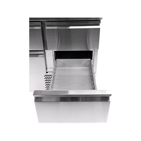 SALADETTE 368L 6 DRAWERS