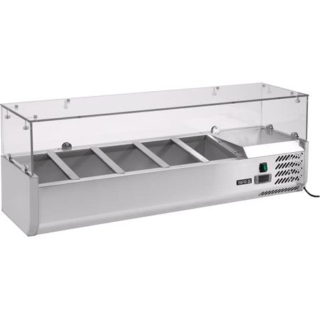 COOLING TOP DISPLAY 5x1/4 GN