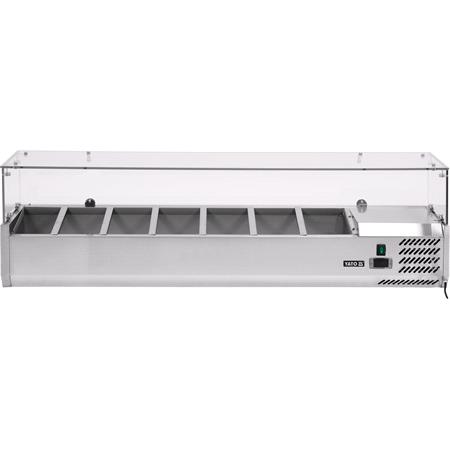 COOLING TOP DISPLAY 7x1/4 GN
