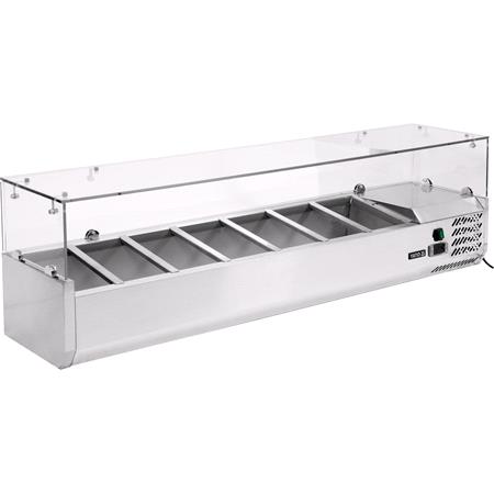COOLING TOP DISPLAY 7x1/4 GN