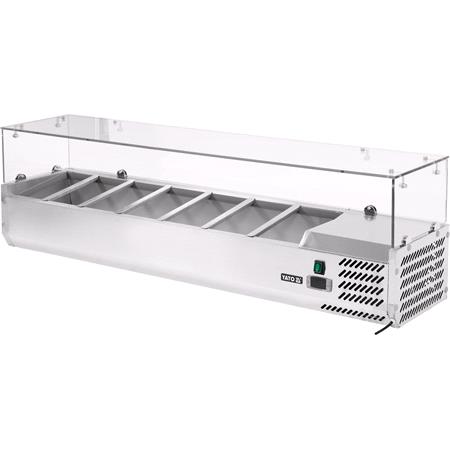 COOLING TOP DISPLAY 7x1/4 GN