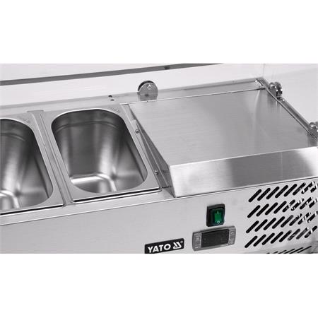 COOLING TOP DISPLAY 7x1/4 GN