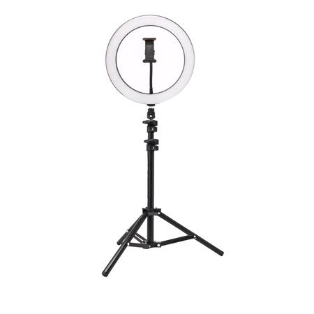 You Star Content Creator 26cm Dimmable LED Ring Light with Phone Holder