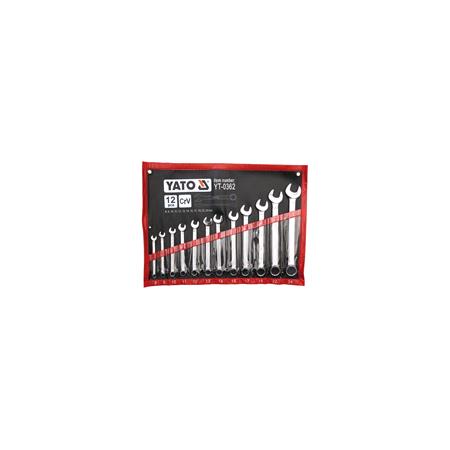 COMBINATION SPANNER SET 8 24MM 12PCS