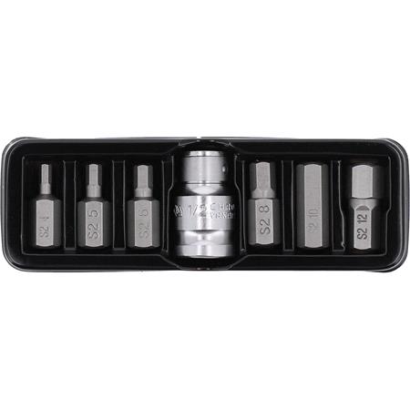 SCREWDRIVER BIT SET /HEX/ 7PCS