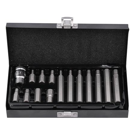 SCREWDRIVER BIT SET /HEX/ 15PCS