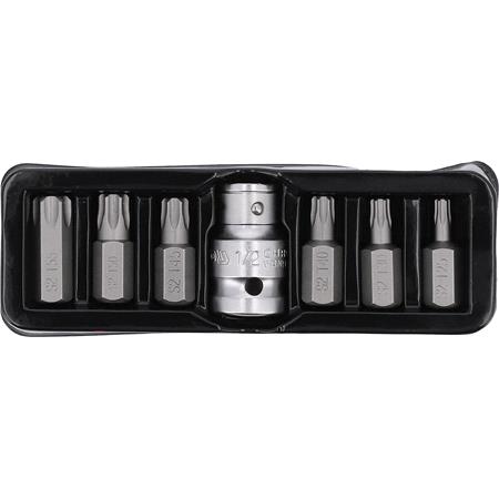 SCREWDRIVER BIT SET TORX S.T25 T55 7PCS