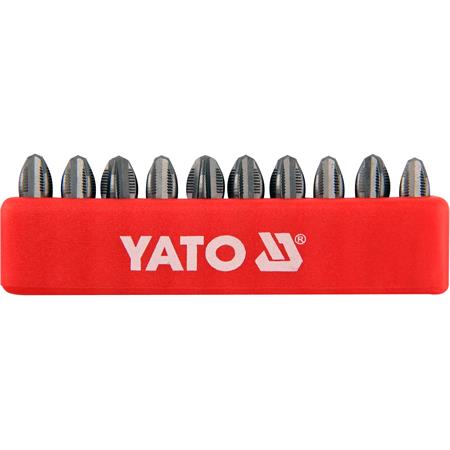 SCREWDRIVER BITS 10PCS  PH3x25MM S2