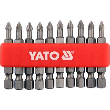 SCREWDRIVER BITS 10PCS  PH1x50MM S2