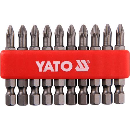 SCREWDRIVER BITS 10PCS  PH2x50MM S2