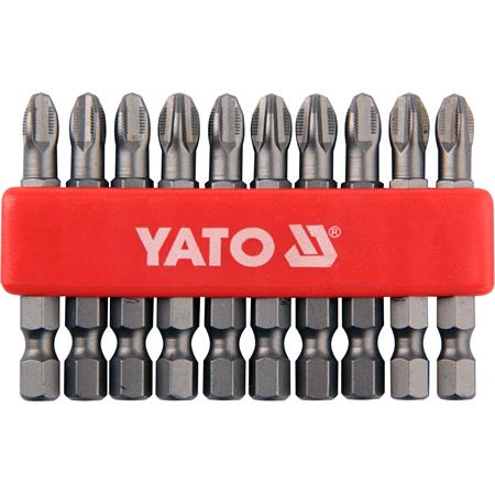 SCREWDRIVER BITS 10PCS  PH3x50MM S2