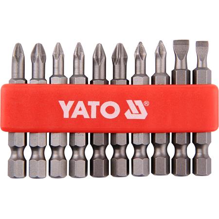 SCREWDRIVER BIT SET 50MM 10PCS