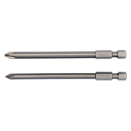 SCREWDRIVER BITS   PH1; PH2 L100MM