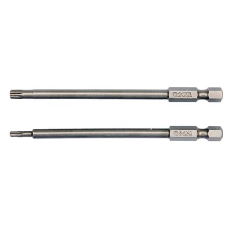 SCREWDRIVER BITS   TORX S.T10;T25 L100MM
