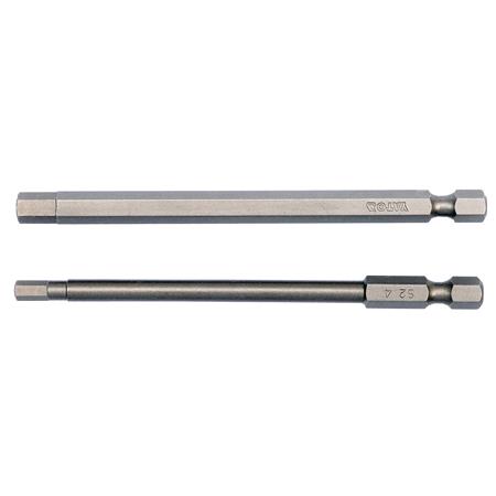 SCREWDRIVER BITS   HEX TAMPER 4;6 L100MM