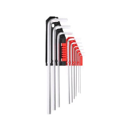 HEX KEY SET 9PCS 1.5 10MM LONG
