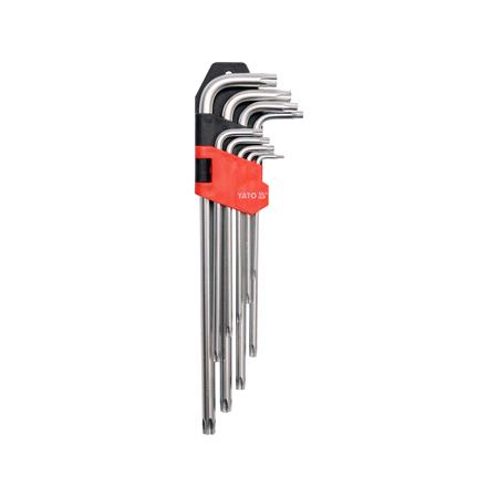 Long Torx Key T10 T50   Set of 9