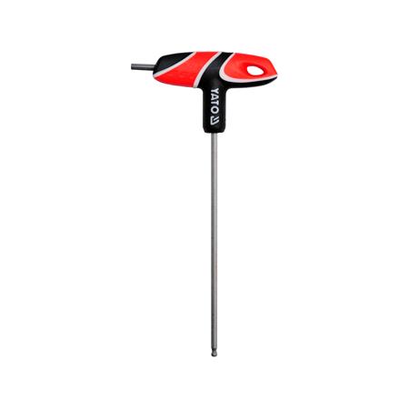 T HANDLE HEX KEY W. BALL 4MM