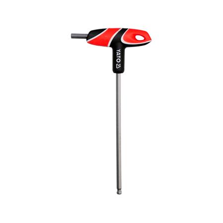 T HANDLE HEX KEY W. BALL 8MM