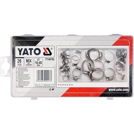 26 PCS HOSE CLAMP ASSORTMENT