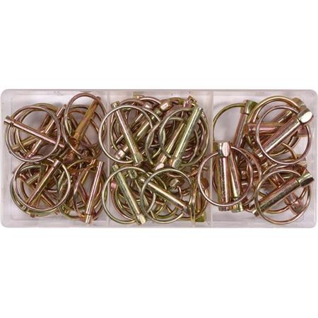 Lynch Pins Assortment   Set of 50