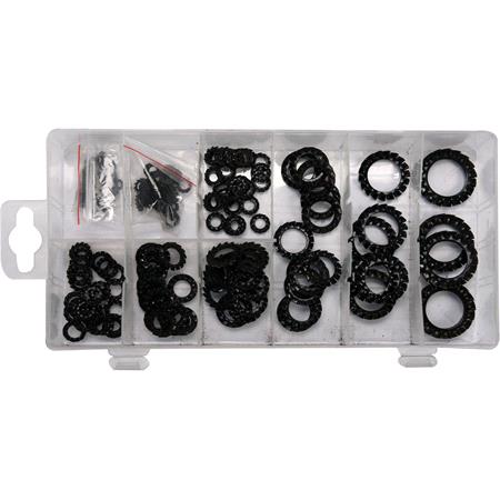 200 PC ANTI VIBRATION WASHER ASSORTMENT