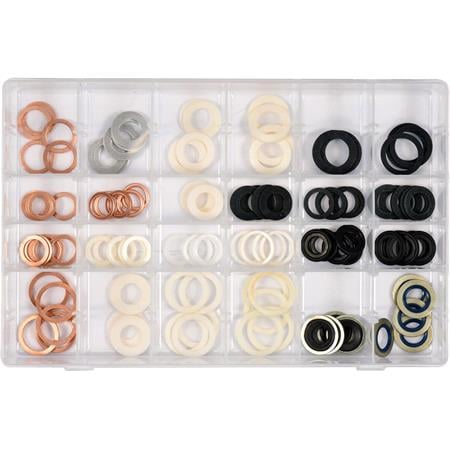 YATO Drain Plug Gasket Assortment   Set of 120