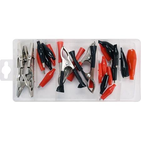 Electrical Clips Assorment   Set of 28