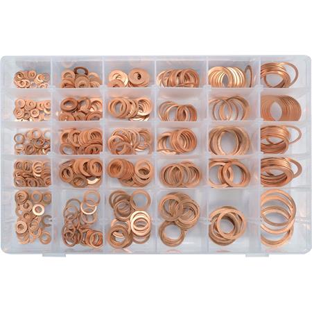 580PC COPPER WASHER ASSORTMENT