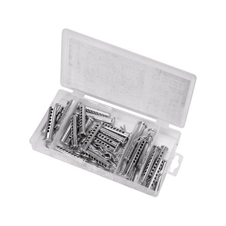 56 PC METAL TILLER TIN PIN ASSORTMENT