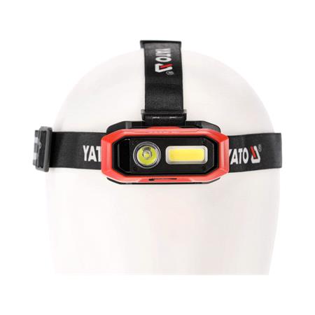 HEADLAMP 800LM RECHARG.,MOTION DETECTOR