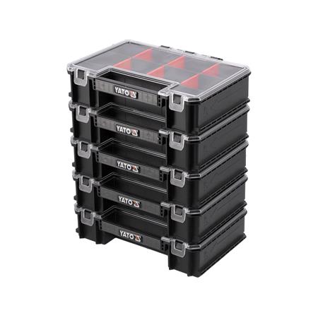 SYSTEM TOOL BOX WITH ORGANIZERS 5PCS