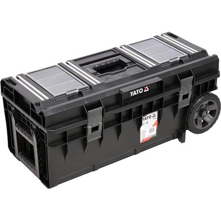 Tool box with wheels